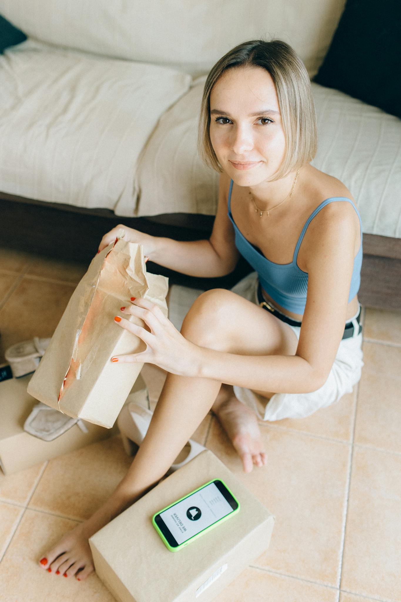 free stock photo of box casual checking