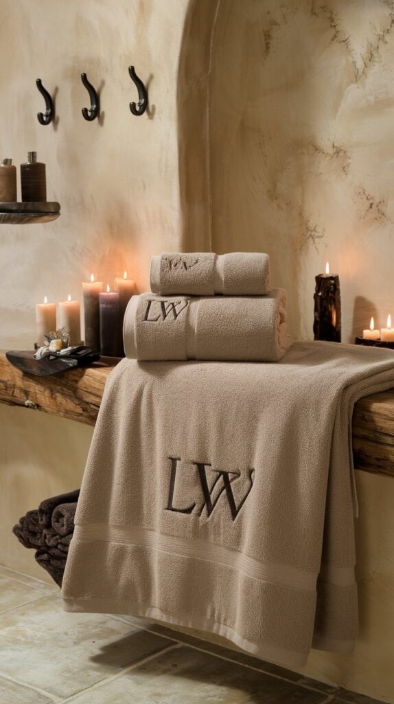 Monogrammed Towel Set