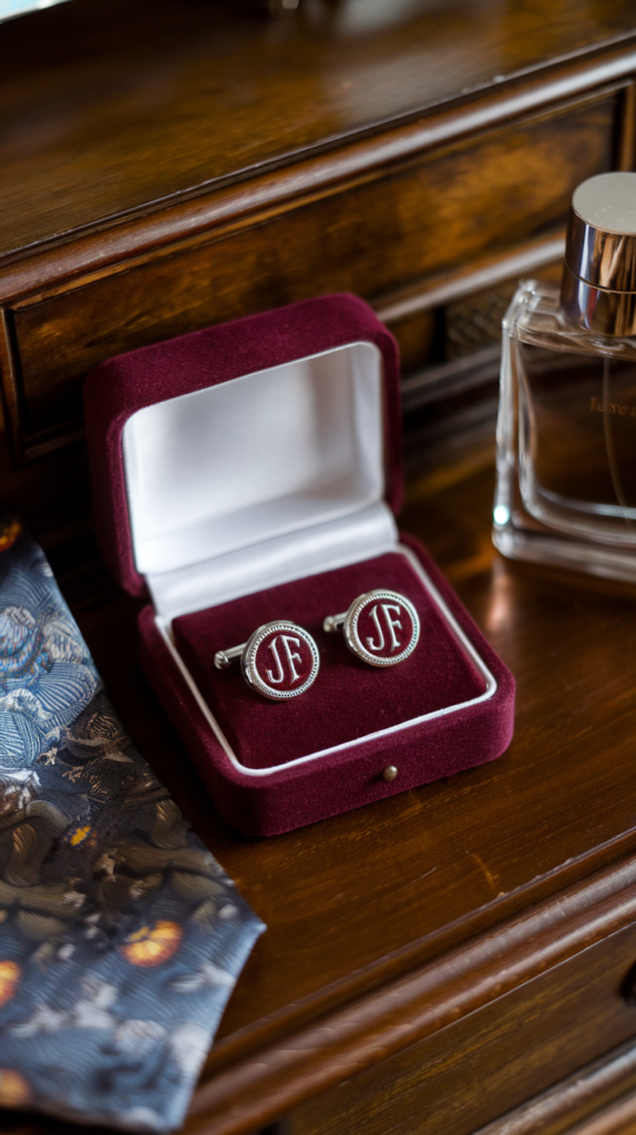 Monogrammed Cufflinks1