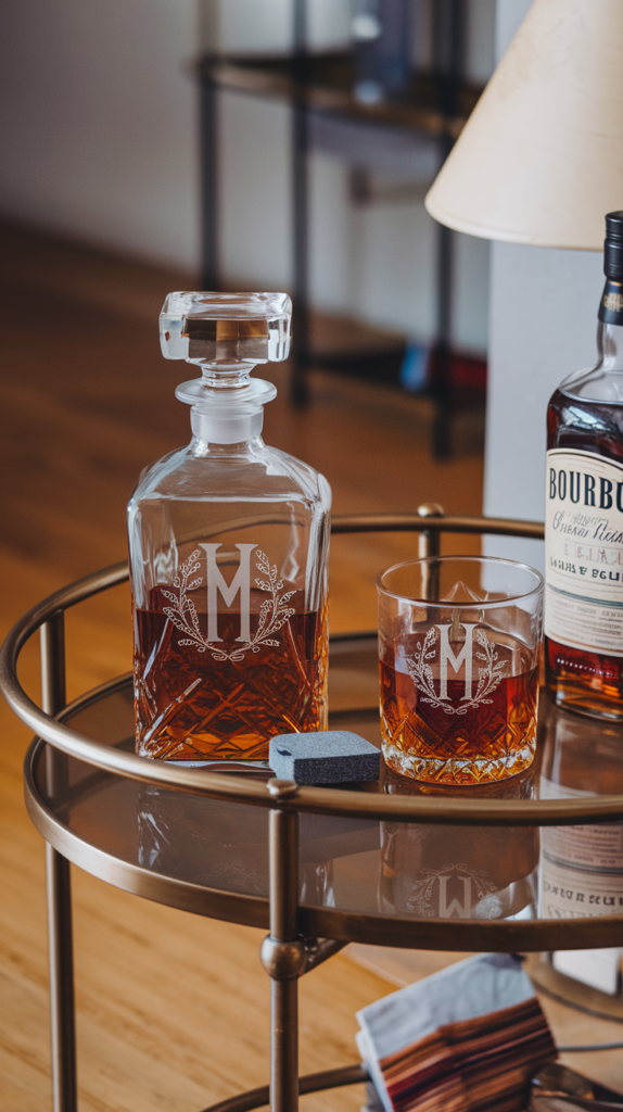 Personalized Whiskey Decanter Set 1